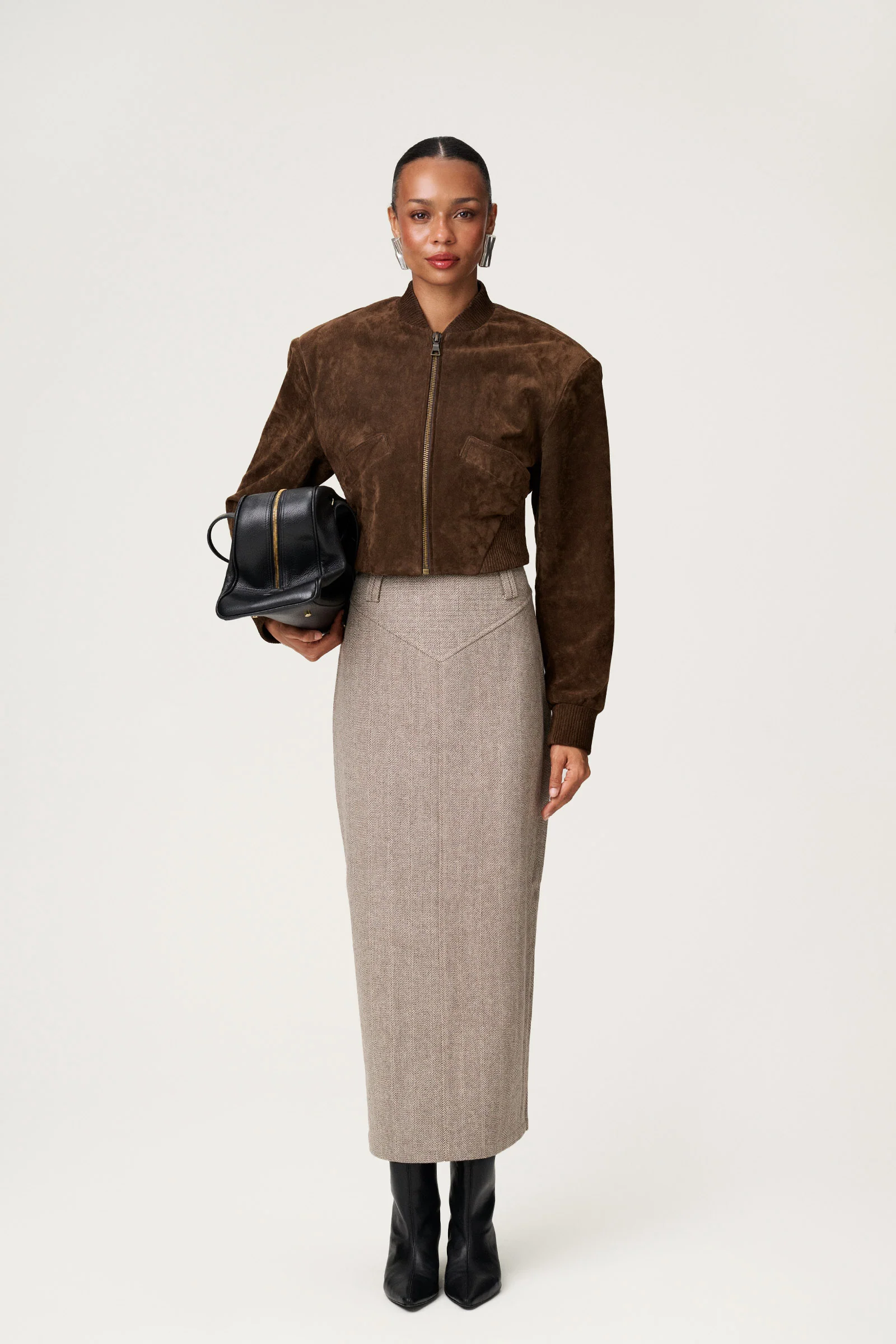 Brixen Cropped Jacket - Image 7